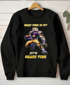 LSU Tigers what time is it it’s geaux time hoodie, sweater, longsleeve, shirt v-neck, t-shirt