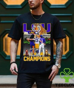 LSU University of Champions Angel Reese Garrett Nussmeier Dylan Crews signature hoodie, sweater, longsleeve, shirt v-neck, t-shirt