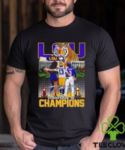 LSU University of Champions Angel Reese Garrett Nussmeier Dylan Crews signature hoodie, sweater, longsleeve, shirt v-neck, t-shirt