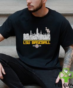 LSU baseball 2024 skyline city hoodie, sweater, longsleeve, shirt v-neck, t-shirt