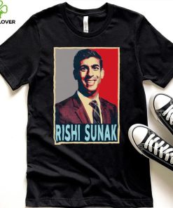 Rishi Sunak Vintage Portrait Prime Minister Unisex T Shirt