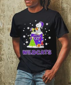 Kansas State Wildcats Snoopy Christmas Shirt