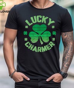 LUCKY CHARMER Shirt Boys Kids Girl Funny St. Patrick's Day T Shirt