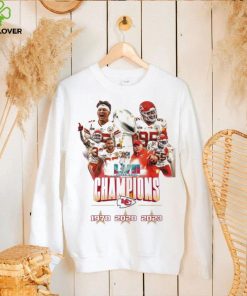 LVII Super Bowl champions Kansas City 1970 2020 2023 shirt