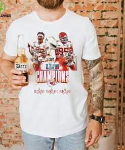 LVII Super Bowl champions Kansas City 1970 2020 2023 shirt