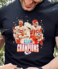 LVII Super Bowl champions Kansas city Chiefs football shirt