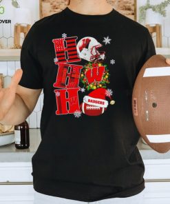 Wisconsin Badgers NCAA ho ho ho Christmas shirt