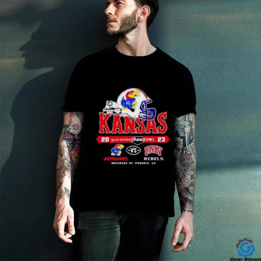 Kansas Jayhawks Vs Unlv Rebels 2023 Guaranteed Rate Bowl December 26 Shirt