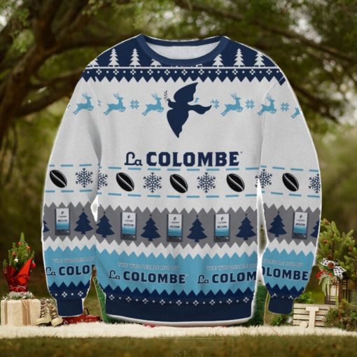 La Colombe 3D Ugly Christmas Sweater Christmas Gift