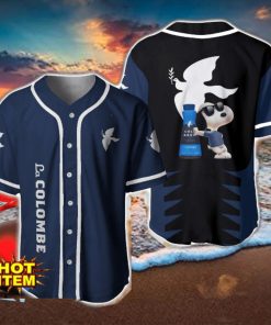 La Colombe Snoopy Baseball Jersey Shirt For Snoopy Lovers Gift Ideas