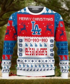 La Dodgers Merry Christmas Ugly Christmas Sweaters