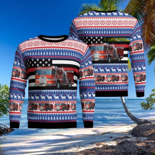 La Verne, California, La Verne Fire Department AOP Ugly Sweater