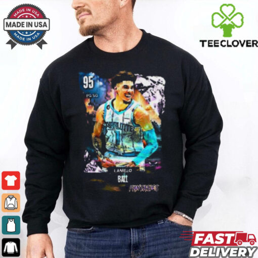 LaMelo Ball Charlotte Hornets Fantasy Graphic NBA 2024 T shirt