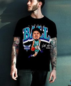 LaMelo Ball Charlotte Hornets cartoon signature shirt