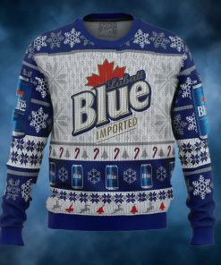 Labatt Blue Beer Ugly Christmas Sweater, Faux Wool Sweater, Gifts For Beer Lovers, International Beer Day, Best Christmas Gifts For 2022 – Prinvity