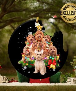 Labradoodle Christmas Tree Lights 2023 Holiday Gifts For Dog Lovers Christmas Decorations Ornament