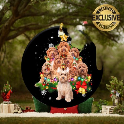 Labradoodle Christmas Tree Lights 2023 Holiday Gifts For Dog Lovers Christmas Decorations Ornament