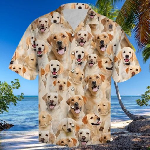 Labrador Dogs Hawaiian Shirt