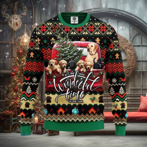 Labrador Retriever Ugly Christmas Sweater 3D Gift For Men And Women