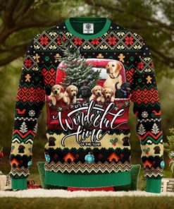 Labrador Retriever Ugly Christmas Sweater For Men Women