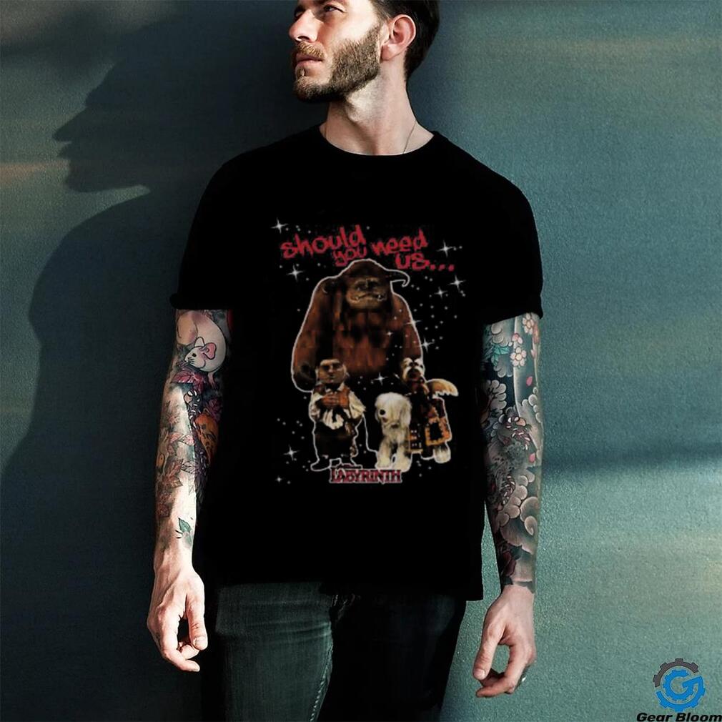 Labyrinth Should You Need Us Brand A Transparen T shirt Labyrinth Should You Need Us Brand A Transparen T shirt