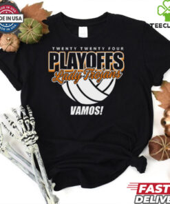 Lady Trojans Volleyball Twenty Twenty Four Playoff Vamos t shirt