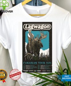 Lagwagon 2023 Canadian Tour Poster Shirt