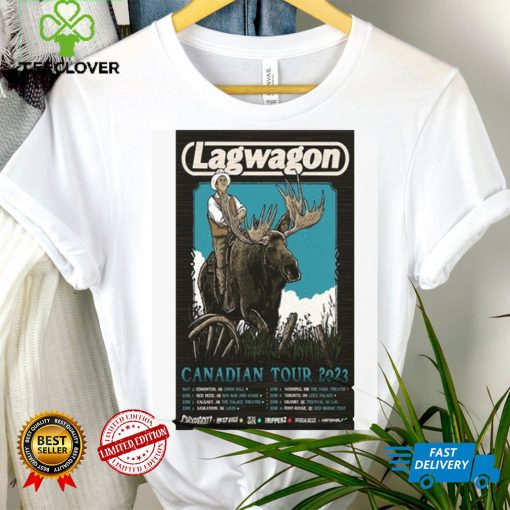 Lagwagon 2023 Canadian Tour Poster Shirt
