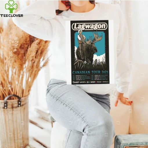 Lagwagon 2023 Canadian Tour Poster Shirt