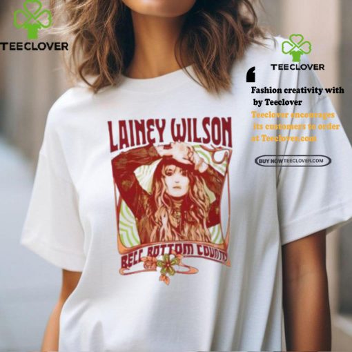 Lainey Wilson Peach Bell Bottom Country Vintage T Shirt