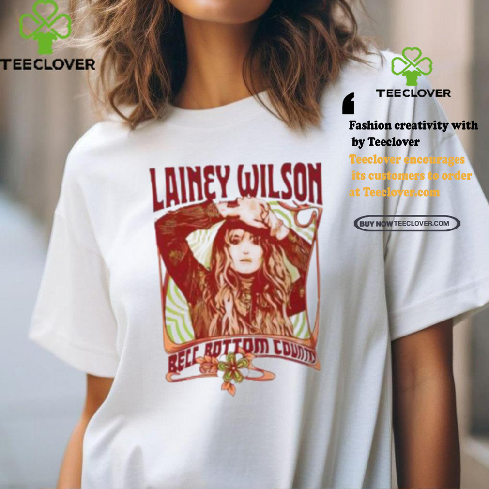 Lainey Wilson Peach Bell Bottom Country Vintage T Shirt Lainey Wilson Peach Bell Bottom Country Vintage T Shirt