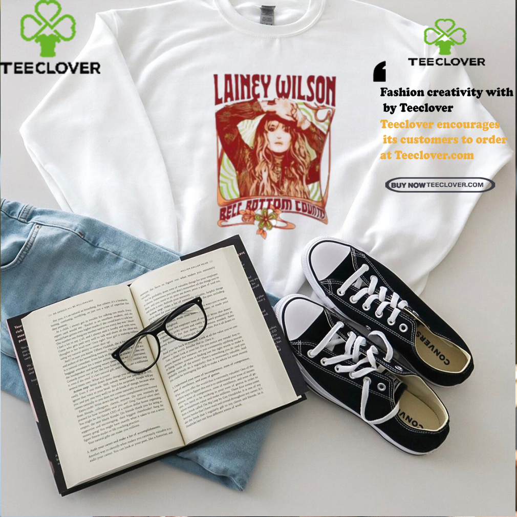 Lainey Wilson Peach Bell Bottom Country Vintage T Shirt Lainey Wilson Peach Bell Bottom Country Vintage T Shirt