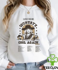 Lainey Wilson Signature Shirt Country’s Cool Again Tour 2024 Fan Hoodie Unisex