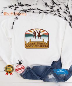 Lake Ethel Dock Jumpers est 2017 logo T shirt