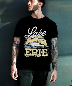 Lake erie fishing vintage shirt