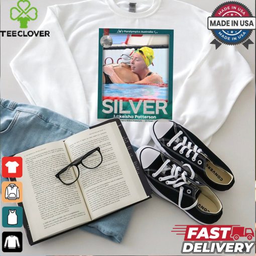 Lakeisha Patterson Silver Medal Women’s 400m Freestyle S9 Final Paralympics Australia Poster t shirt
