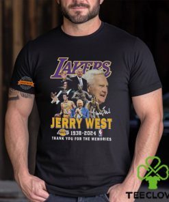 Lakers Jerr West 1938 2024 Thank You For The Memories T Shirt