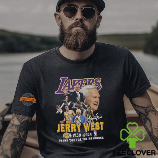 Lakers Jerr West 1938 2024 Thank You For The Memories T Shirt