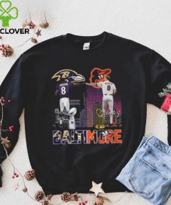 Lamar Jackson And Cal Ripken Jr. Baltimore City Sports Teams Signatures Shirt