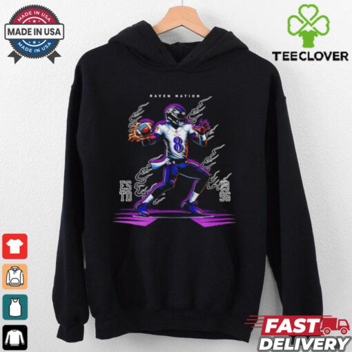 Lamar Jackson Baltimore Raven Estd 1996 Football shirt