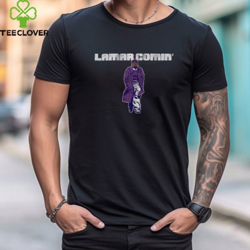 Lamar Jackson Baltimore Ravens Lamar Comin’ Shirt