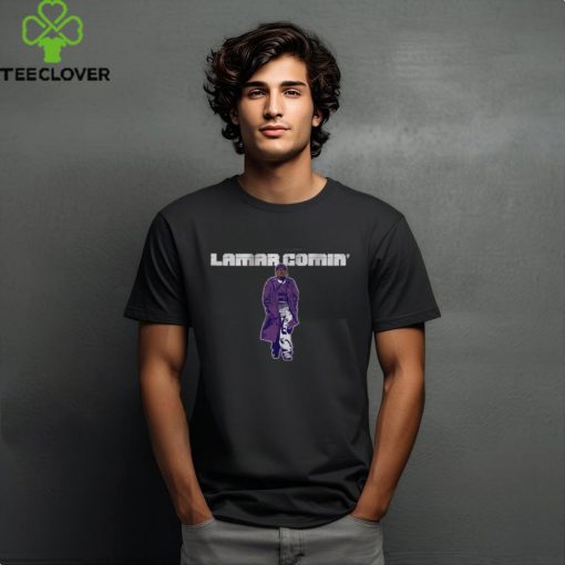 Lamar Jackson Baltimore Ravens Lamar Comin’ Shirt