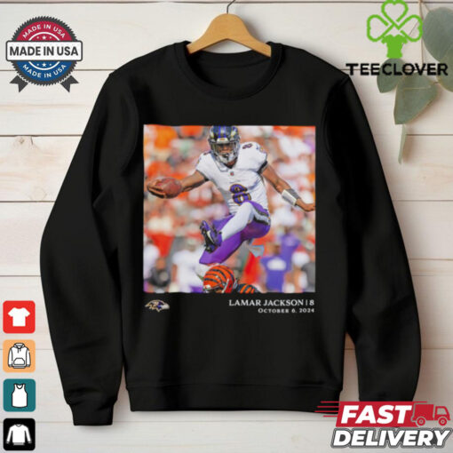 Lamar Jackson Baltimore Ravens NFL Flash Features Week 5 hoodie, sweater, longsleeve, shirt v-neck, t-shirt