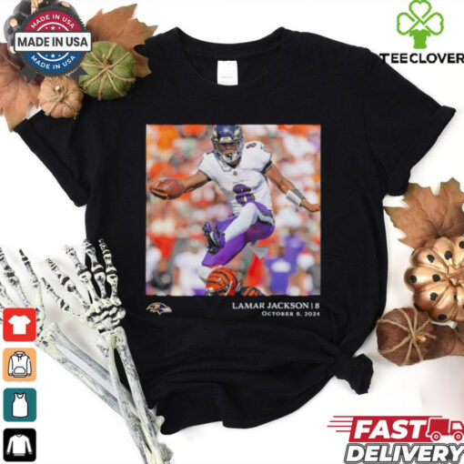 Lamar Jackson Baltimore Ravens NFL Flash Features Week 5 hoodie, sweater, longsleeve, shirt v-neck, t-shirt