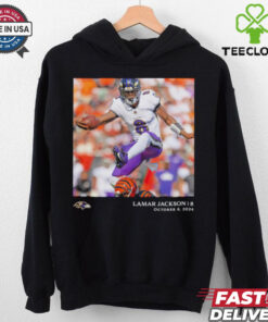 Lamar Jackson Baltimore Ravens NFL Flash Features Week 5 hoodie, sweater, longsleeve, shirt v-neck, t-shirt