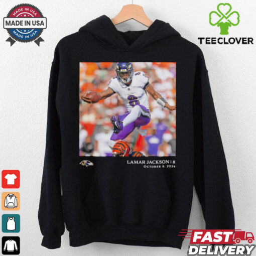 Lamar Jackson Baltimore Ravens NFL Flash Features Week 5 hoodie, sweater, longsleeve, shirt v-neck, t-shirt