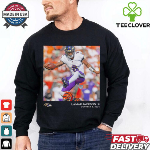 Lamar Jackson Baltimore Ravens NFL Flash Features Week 5 hoodie, sweater, longsleeve, shirt v-neck, t-shirt