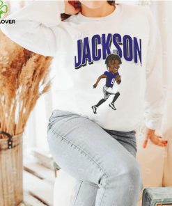 Lamar Jackson Caricature T Shirt