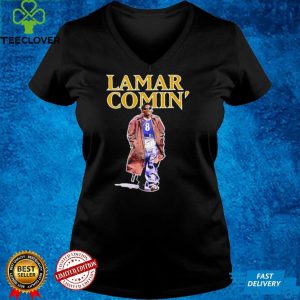Lamar Jackson Lamar comin’ hoodie, sweater, longsleeve, shirt v-neck, t-shirt