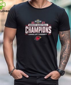 Lamar Lady Cardinals Women’s Basketball 2024 Southland Conference Champions Tee Shirt